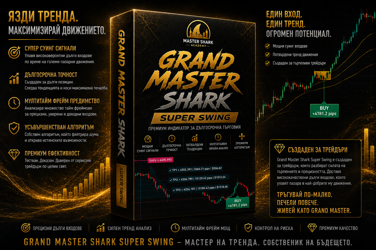Grand Master Shark — Super Swing
