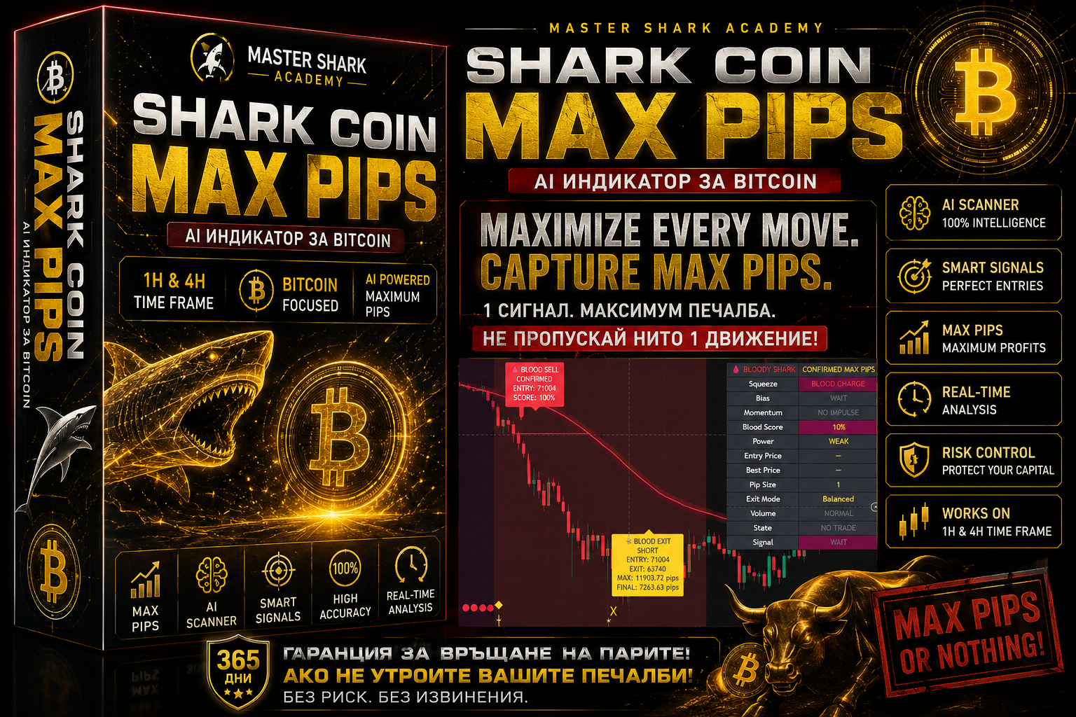Shark Coin Max Pips